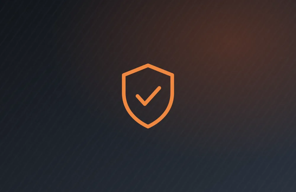 Shield and tick illustration representing the Essential Eight security controls
