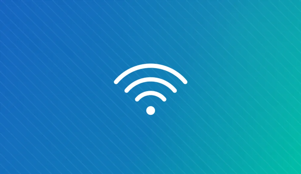 Wi-Fi arcs illustration representing home Wi-Fi troubleshooting