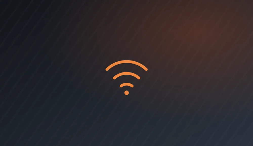 Wi-Fi arcs illustration representing home Wi-Fi troubleshooting